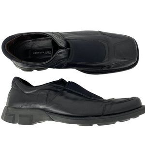 Kenneth Cole New York Mens Black Loafer Leather Sz 11.5 Italy 3818
